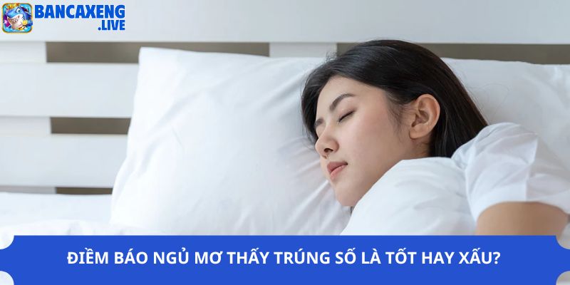 Điềm báo ngủ mơ thấy trúng số là tốt hay xấu?