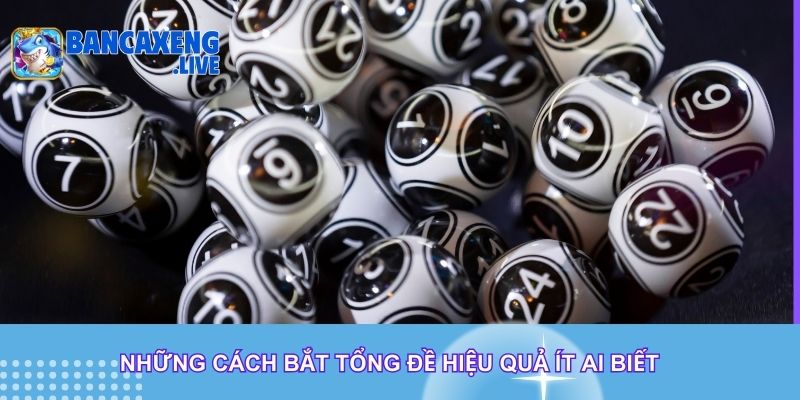 Những cách bắt tổng đề hiệu quả ít ai biết Những cách bắt tổng đề hiệu quả ít ai biết